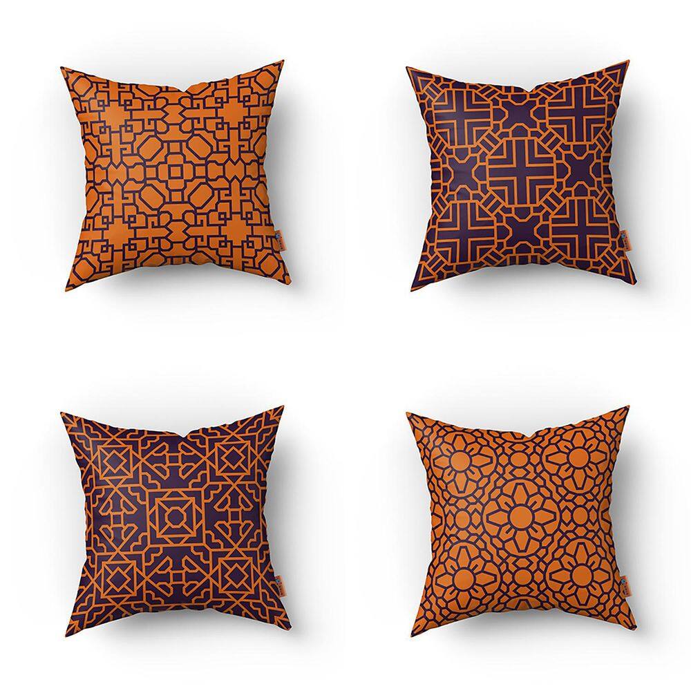 Kit Almofadas Decorativas Estampadas 35x35cm Modelo 028