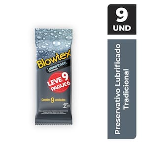 Preservativo Blowtex Lubrificante 9 Unidades