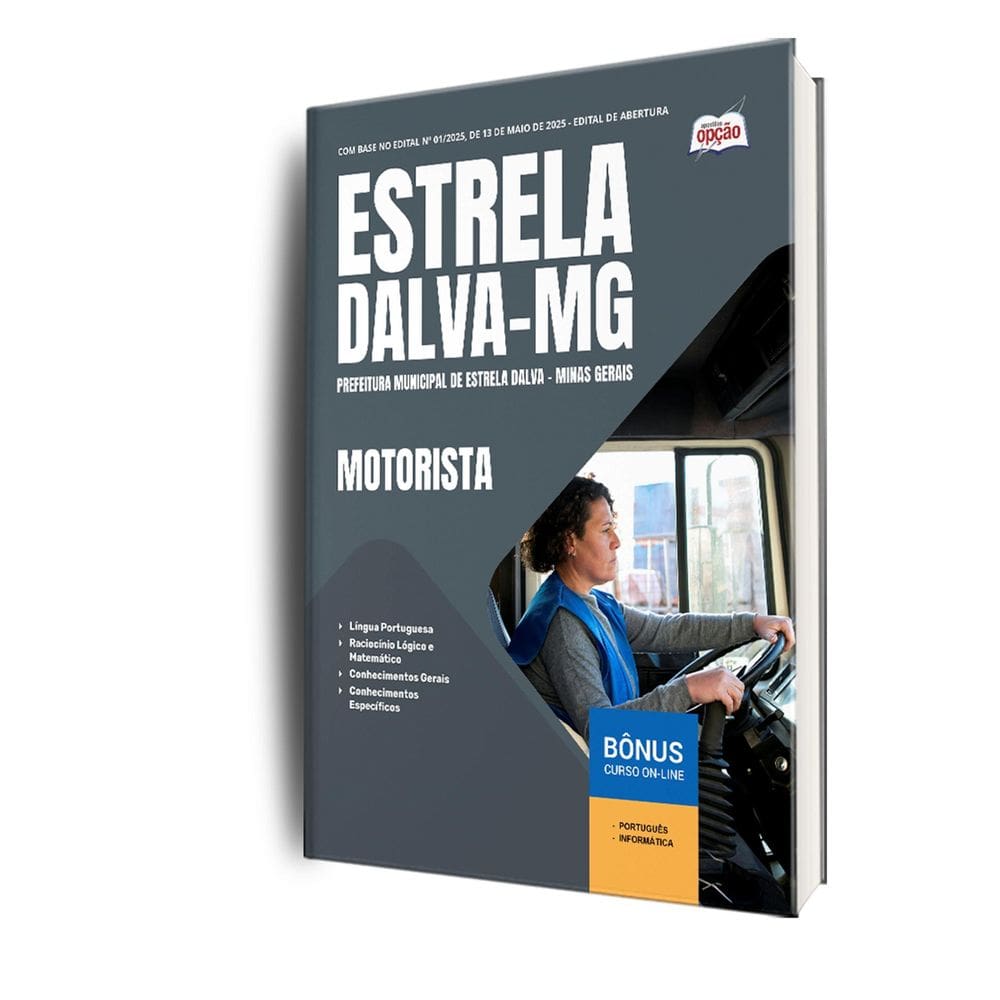 Apostila Prefeitura De Estrela Dalva Mg 2025 - Motorista