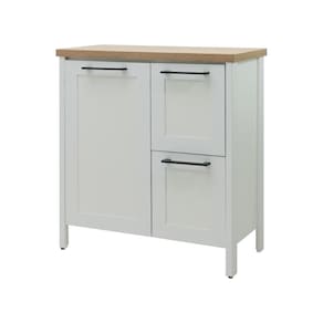 Aparador Buffet Ditália 1Porta 2Gav c/Tampo BN-01 Cozy