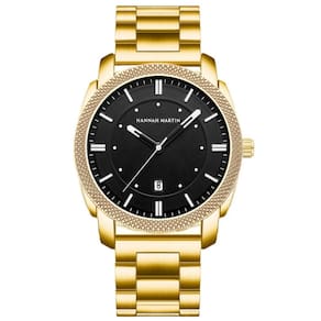 Relógio Quartzo Impermeável de Aço Inoxidável Masculino Esportivo Estilo Casual