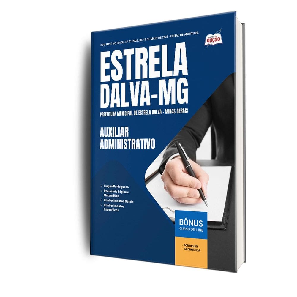 Apostila Prefeitura Estrela Dalva Mg 2025 Auxiliar