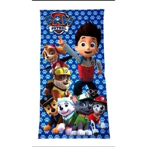 Toalha De Banho Patrulha Canina 1,40 X 70 Cm Personagens