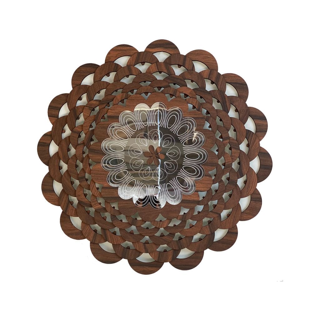 Mandala Decorativa Ambiente Sala Quarto 30X30 38177