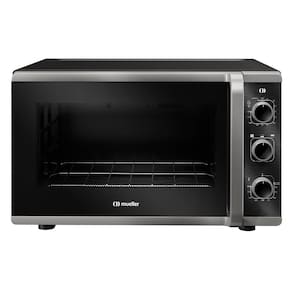 Forno Elétrico de bancada Mueller 50 litros e 3 Modos de Assar MFB50K Preto