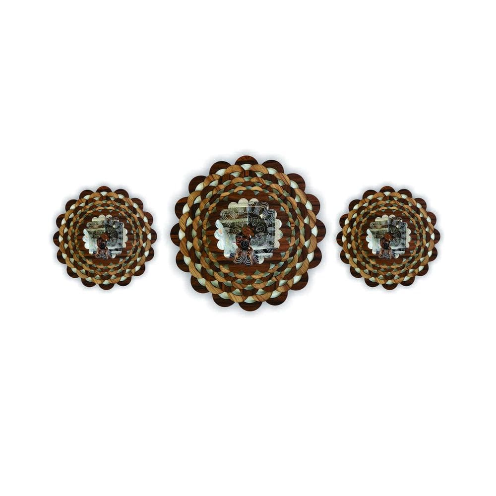 Mandala Decorativa Ambiente Sala Quarto Kit 3 Peças 38169