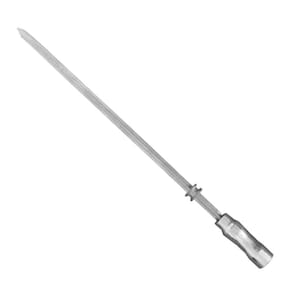 Espeto Simples Inox com Cabo Térmico 69 cm para Churrasco Titan