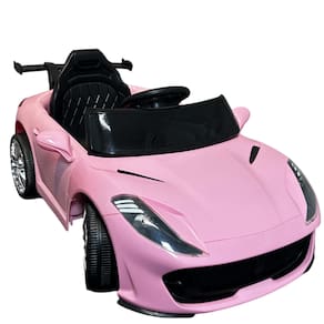 Carro Elétrico Bang Toys Scarlet GT Rosa 12V com Controle Remoto
