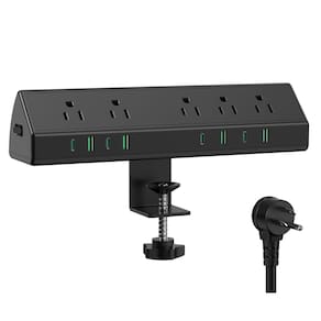 Estação de carregamento rápido Desk Clamp Power Strip Jgstkcity 45W