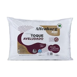Travesseiro Toque Aveludado Extra Macio 48cm x 68cm Altenburg