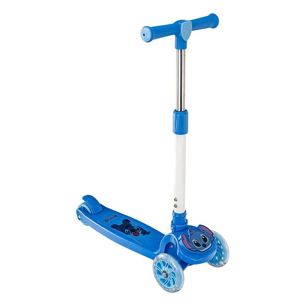 Patinete Infantil 3 Rodas Led Disney Stitch