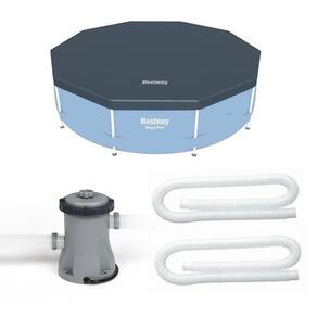 Kit Filtro 1.250 Litros-hora 220v + Capa 305 Estrutural Bestway