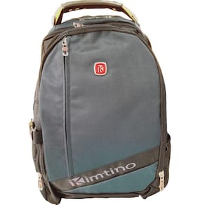 Mochila Casual 18" Notebook Trava Cadeado Azul - Kimtino