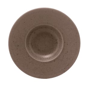 Prato Para Risoto Em Cerâmica Mist 26cm Wolff Marrom Matte