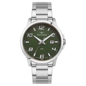 Relógio Technos Masculino Racer Prata - 2315lat/1v Relógio Technos Masculino Racer Basico Prata - 2315lat/1v
