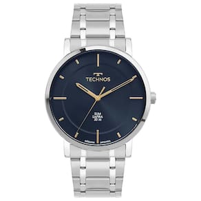 Relógio Technos Masculino Slim Prata - Gl32bi/1a Gl32bi/1a