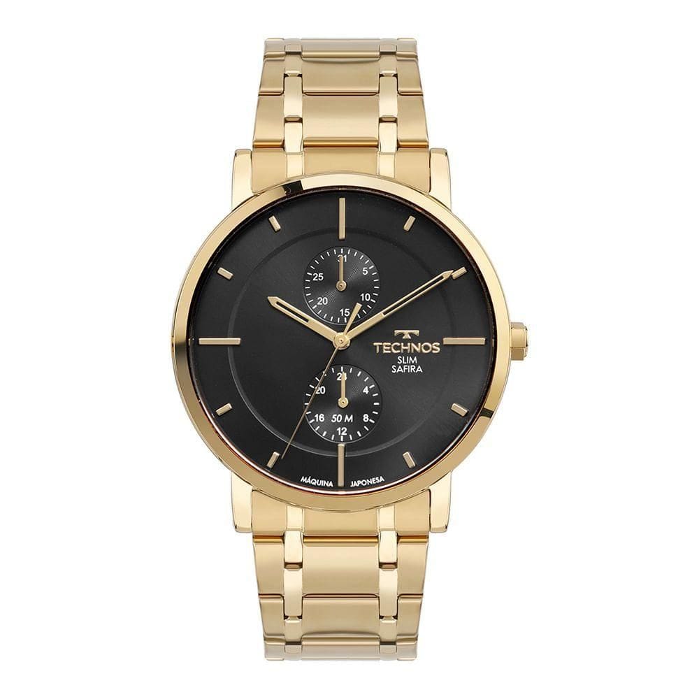 Relógio Technos Masculino Slim Dourado - 6p23ap/1p 6p23ap/1p