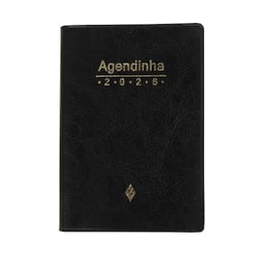 Agenda simples 2026 - preta