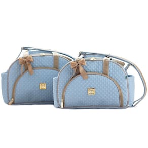 Kit Bolsas Maternidade Bebe Enxoval - M, P E Trocador