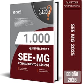 Livro Questões Gabaritadas See Mg 2025 Conhecimentos Básicos