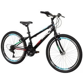 Bicicleta Caloi Max R24 21V Preto Aro 24