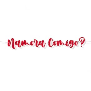 Faixa Decorativa Lettering Namora Comigo Cromus