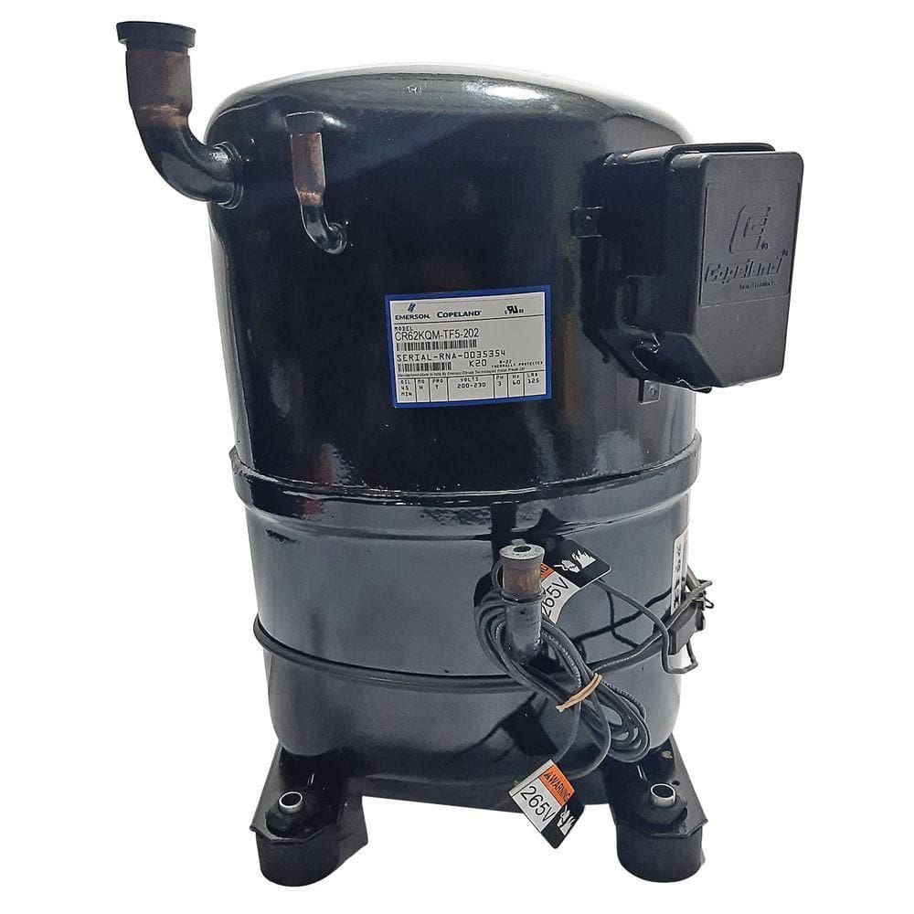Compressor Hermetico Copeland Cr62kqm 5,17 Horse Power 220 Trifásico R22