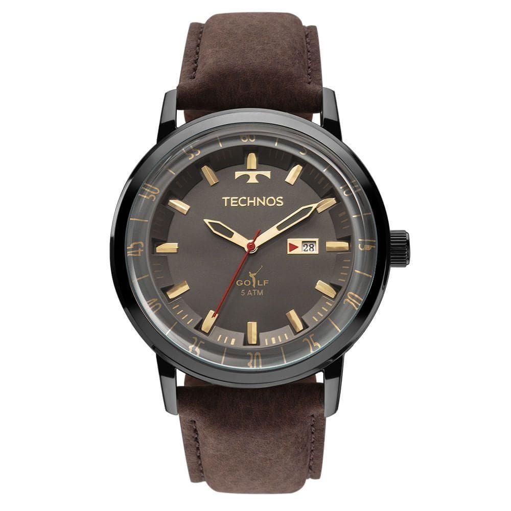 Relógio Technos Masculino Golf Grafite - 2115laq/2m 2115laq/2m