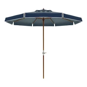 Ombrellone Madeira Cobertura Pvc Maninv 2,70m Azul Bel Lazer