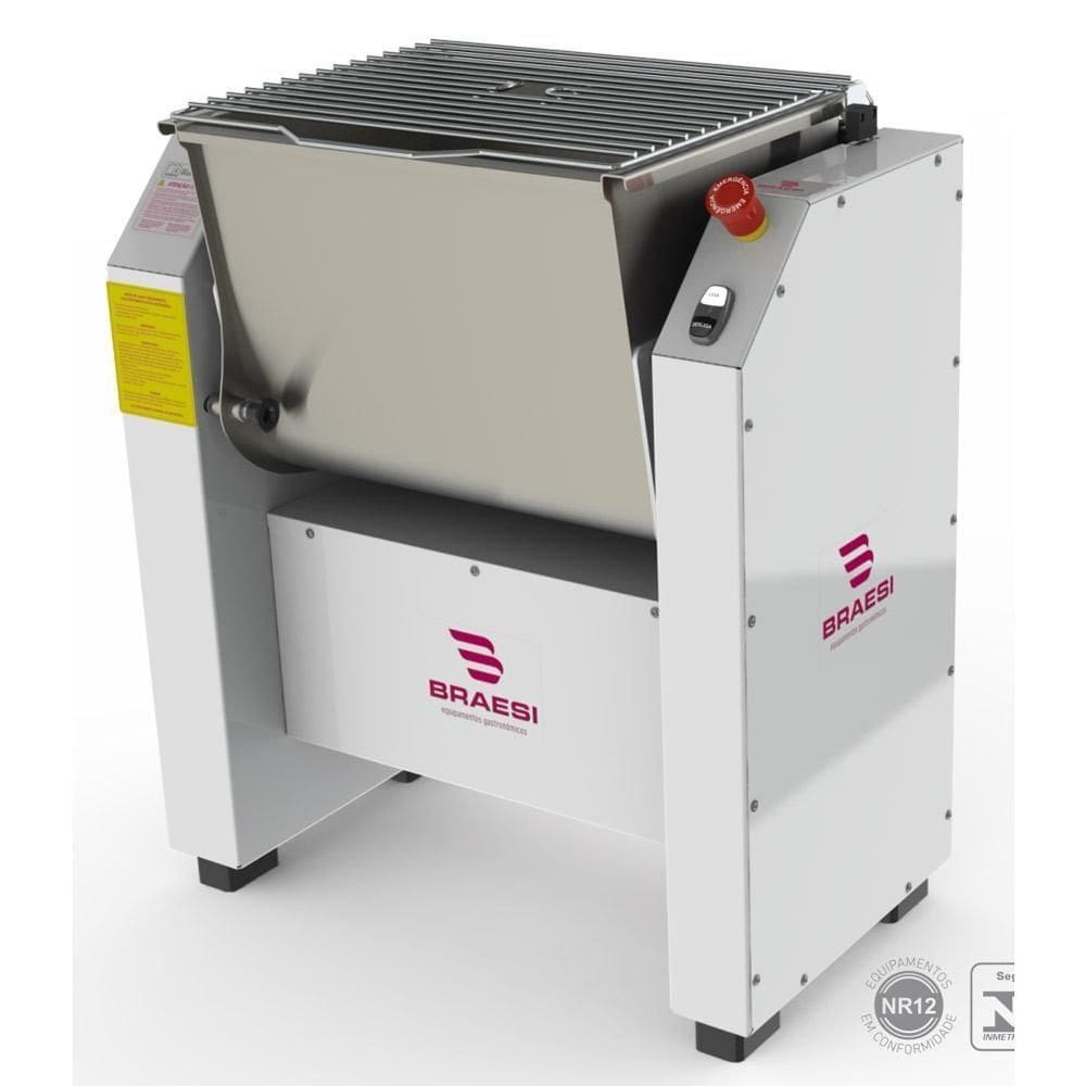 Amassadeira Basculante Lenta Semi-rápida 25kg Massa Ali-25 G2 Bivolt Braesi Bivolt