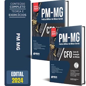 Apostila Pm Mg 2024 - Curso De Formação De Oficiais - Cfo