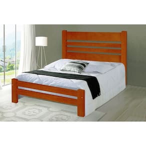 Cama Super King Size Prime de Madeira Maciça Tauari