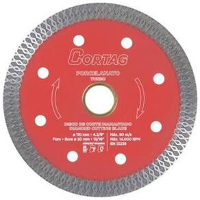Disco Corte Diamantado Porcelanato Best Quality 110Mm Cortag