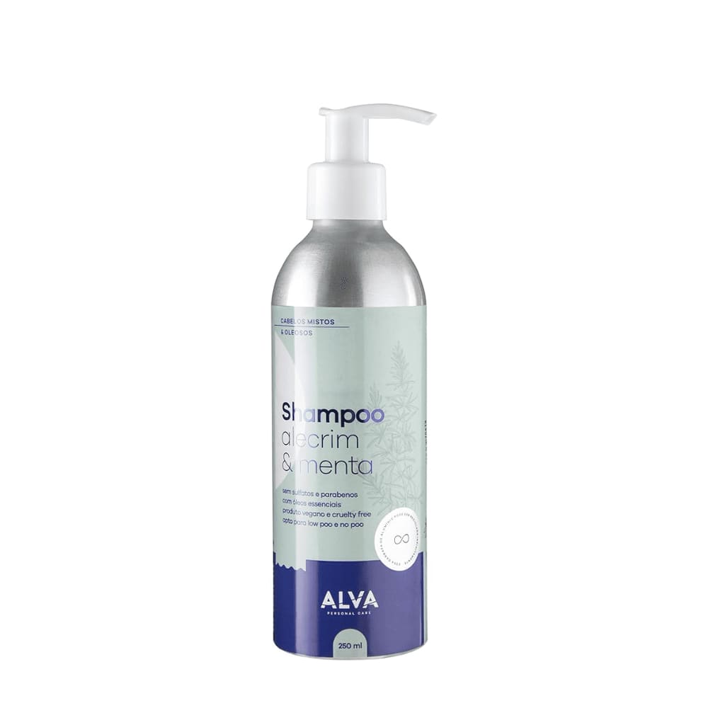 Alva Alecrim & Menta - Shampoo Vegano 250ml