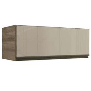 Armario Aereo Basculante 1P Vidro 80 cm Maxxi G770 Nogal Kappesberg