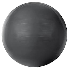 Bola De Ginástica Para Pilates Com Bombar De Ar - Cinza