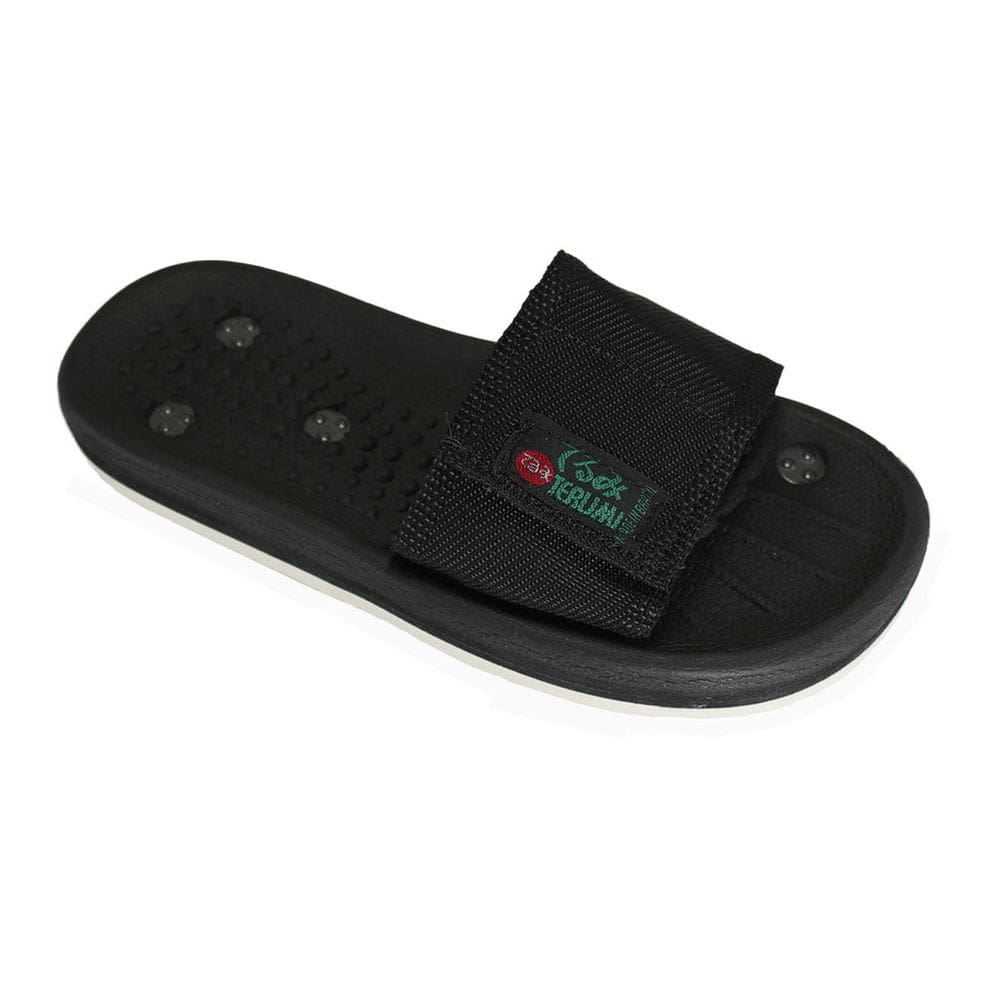 Sandália Tradicional Magnética fita autocolante Tt-Ii Preto 39/40 Par - Terumi