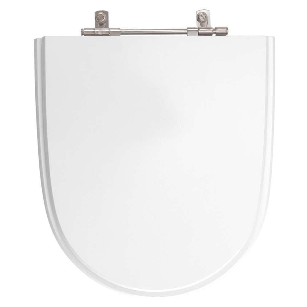 Assento Sanitario Poliester Mondiale Branco Para Vaso Celite