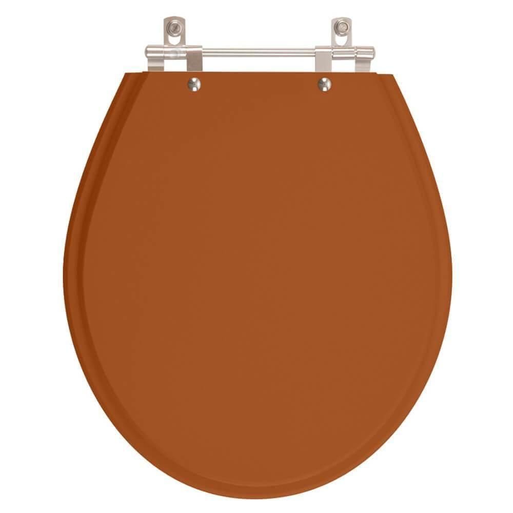 Assento Sanitário Ravena Caramelo Para Vaso Deca