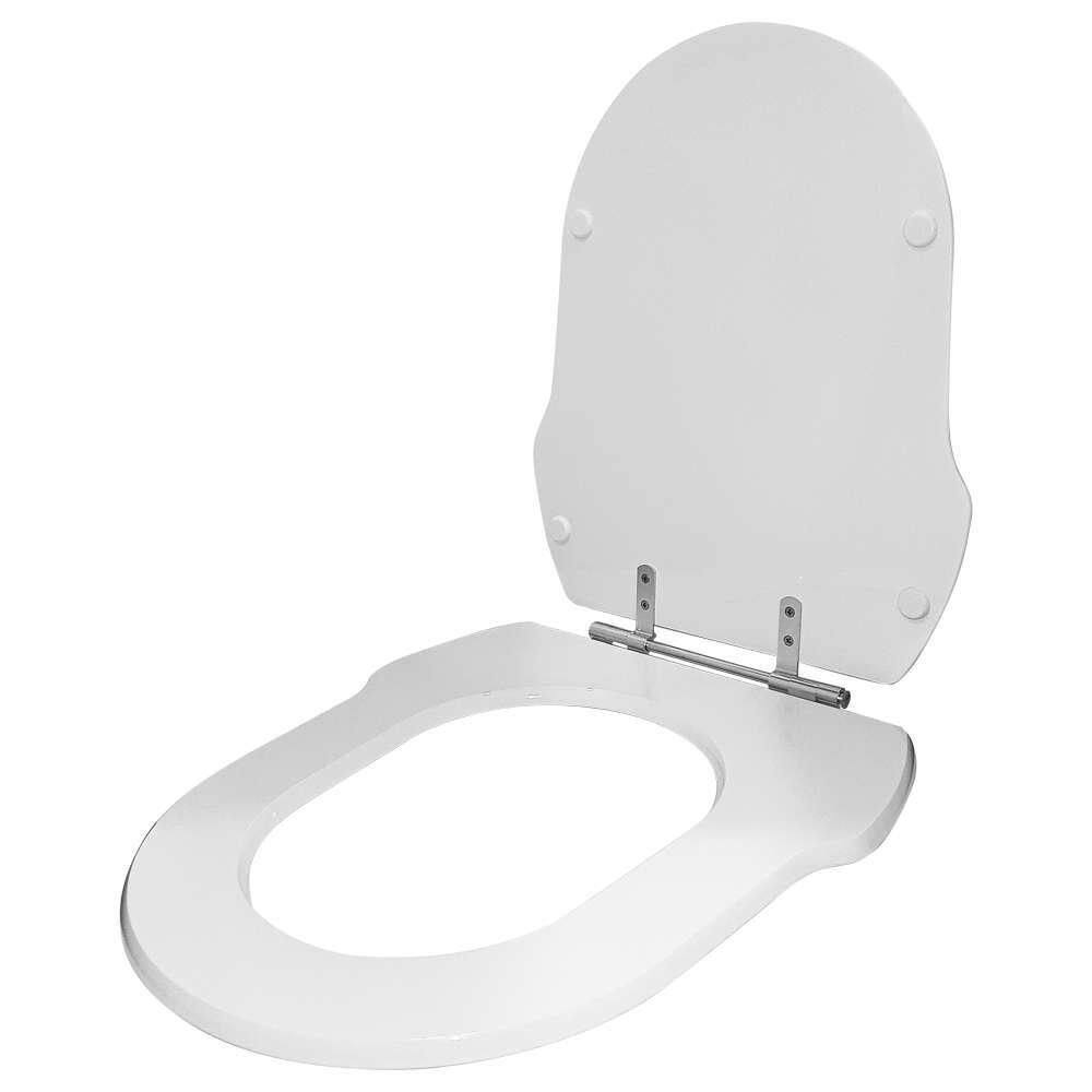Assento Sanitário Poliester Antibacteriano Hampton Branco