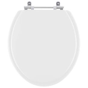 Assento Sanitario Poliester Convencional Oval Branco