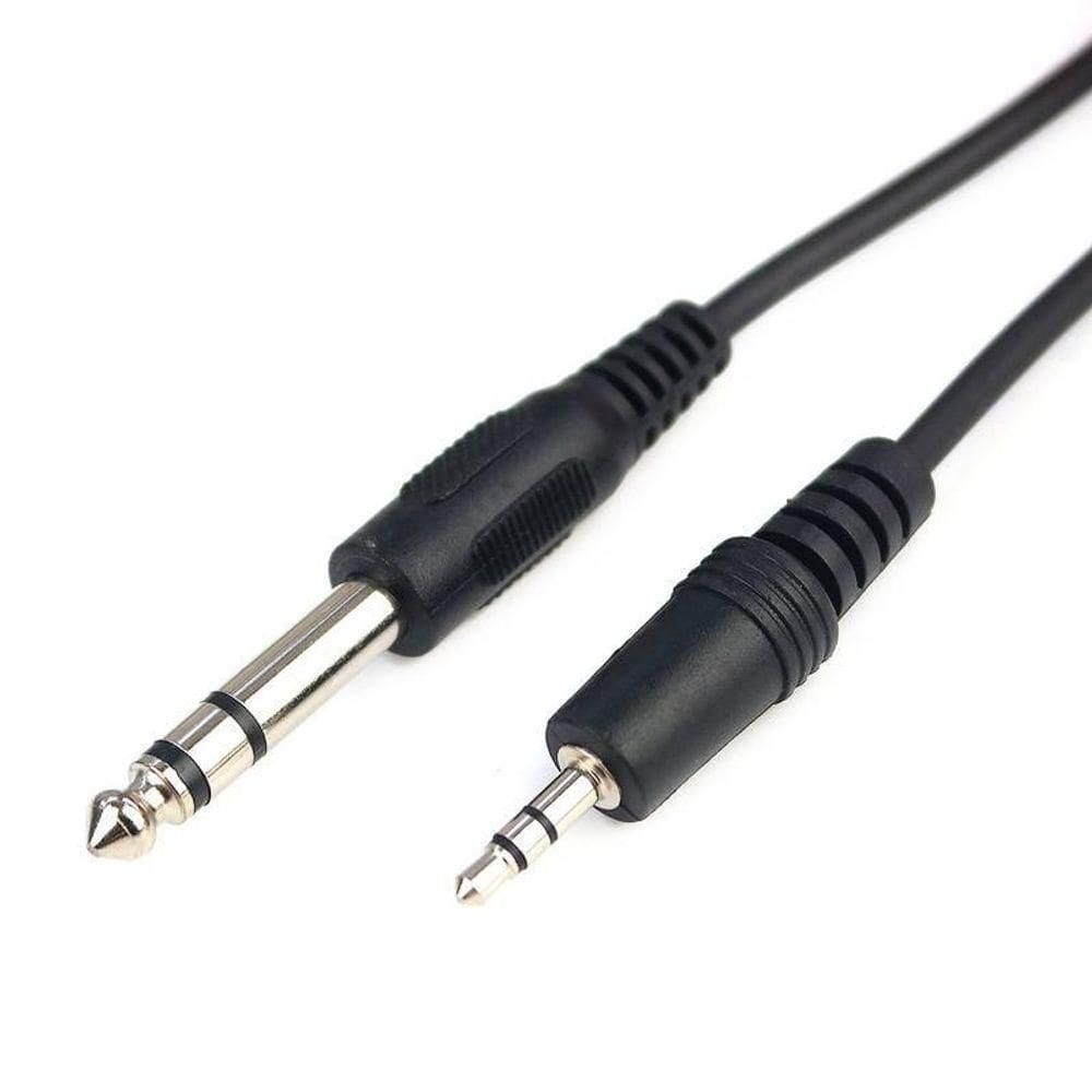 Cabo P10 Estéreo X P2 Estéreo 2m Niquel [f108]