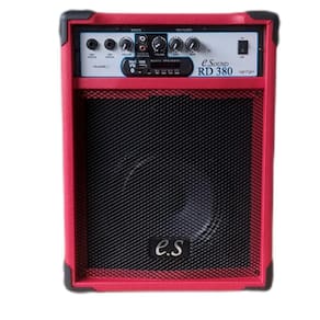 Caixa De Som Amplificada Violão Guitar Mic Bluet 8 Pol. 50W