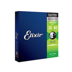 Corda .010 Light Para Guitarra Optiweb Elixir
