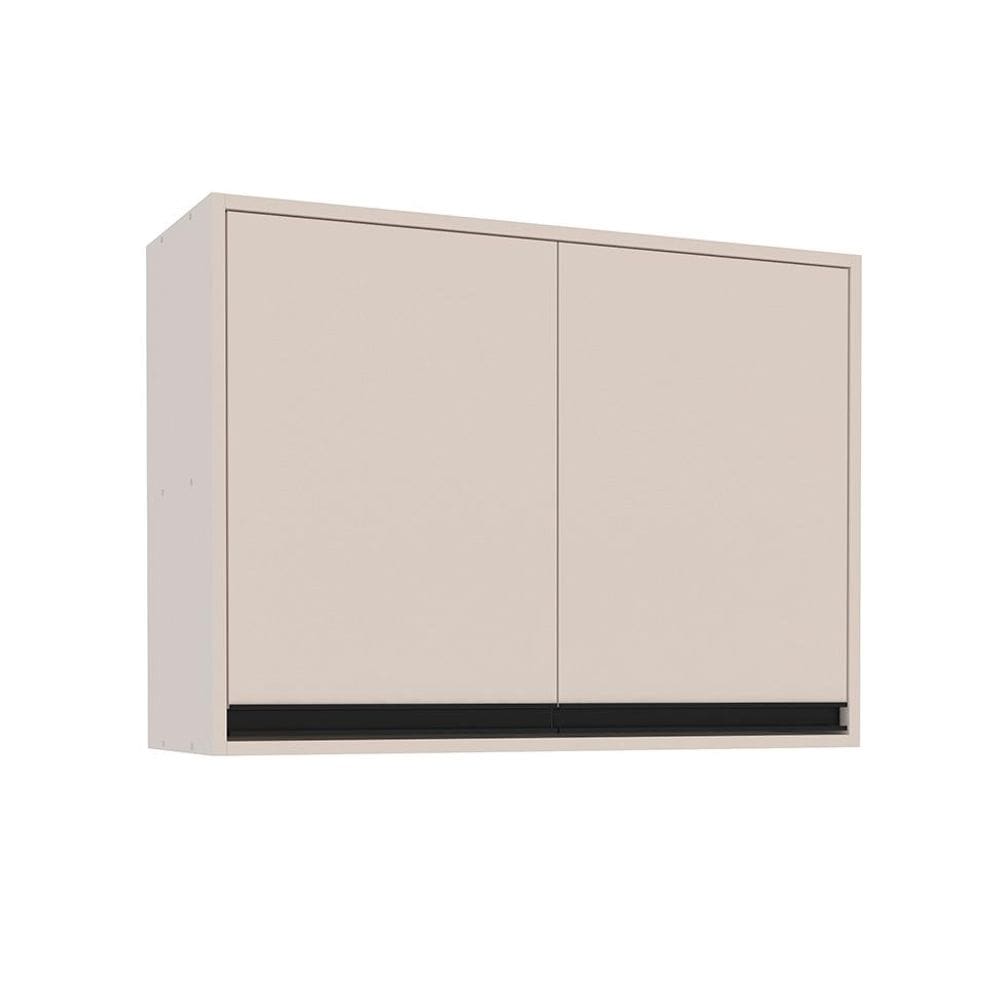 Armário Aéreo Koya 2 Portas Creme