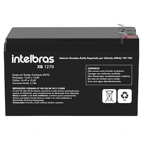Bateria Interna Selada Para Nobreak 12v 7a Intelbras