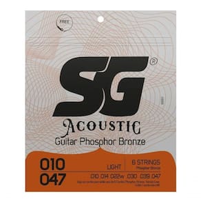 Encordoamento P-violão Fósforo Bronze Sg 0.010 - 0.047