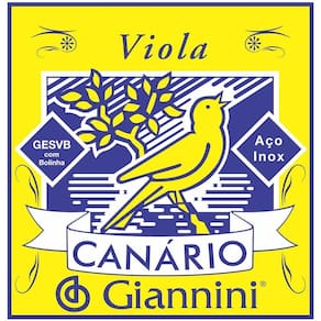 Corda Para Viola Giannini Gesvb Serie Canario Bolinha Aco