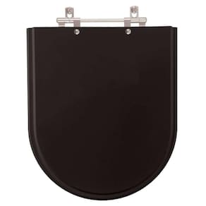 Assento Sanitario Jasmim Preto Para Vaso Fiori