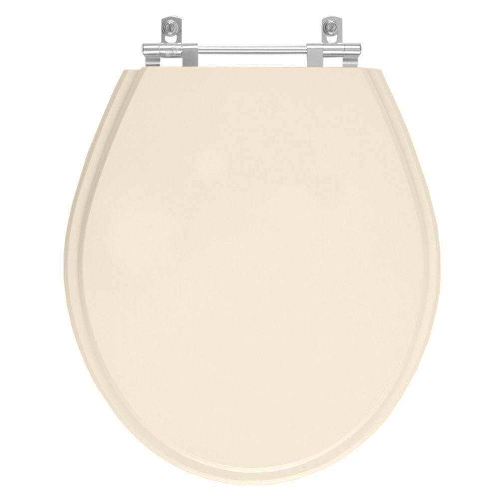 Assento Sanitario Poliester Ravena Bege Claro Para Vaso Deca